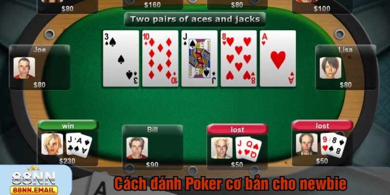 Cách đánh Poker cơ bản cho newbie